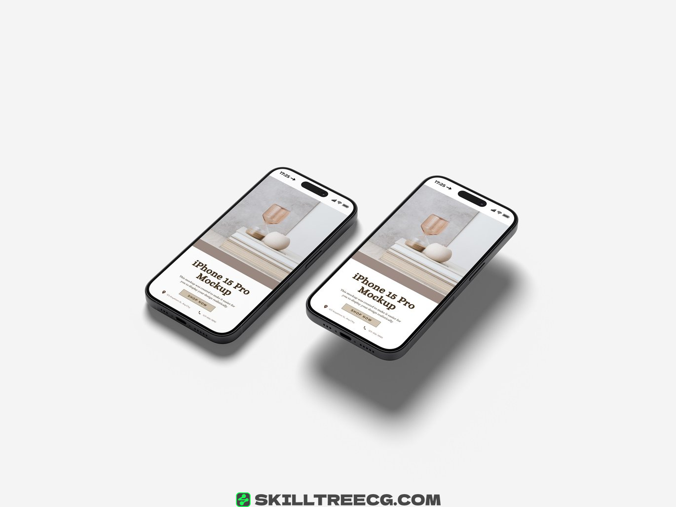 图片[2]-Realistic iPhone 15 Pro Mockup（123999）-技能树